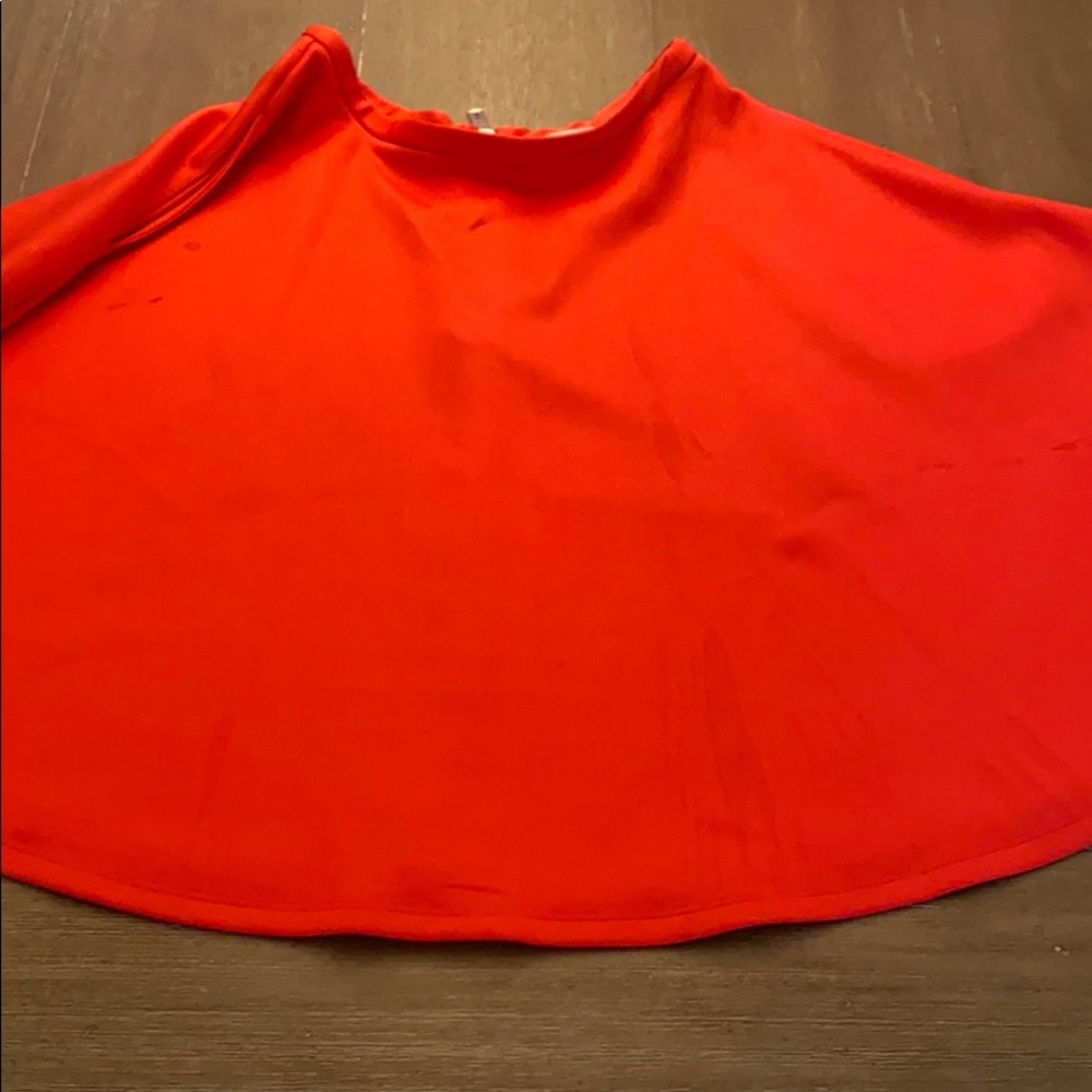 Ted Baker high waisted red skirt